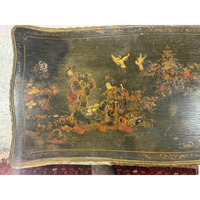 Late 19th Century French Chinoiserie Coffee Table For Sale - Image 4 of 16