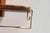 1950s Mid-Century American Modern Chestnut Wall Mounted Valet With Mirror and Shelf For Sale - Image 5 of 10