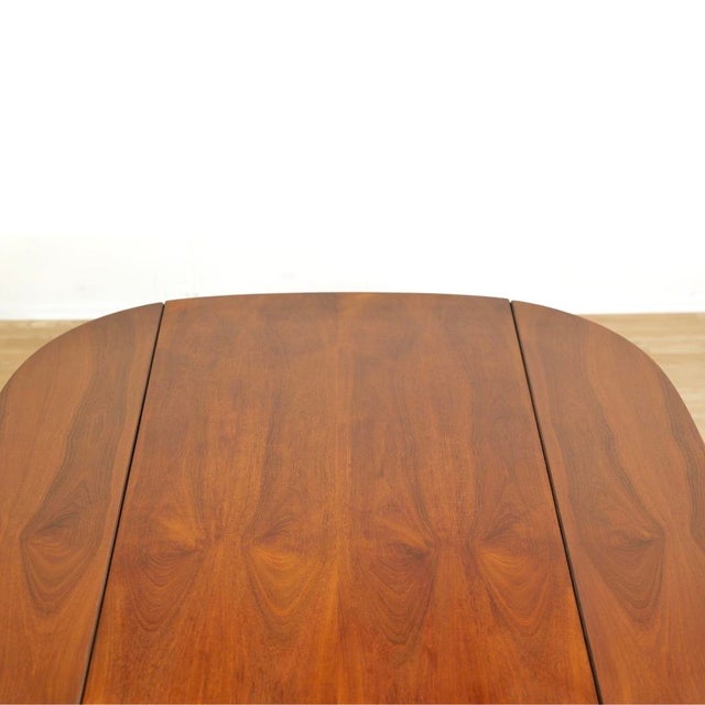 Wood Mid Century Extending Dining Table Attributed to Elliots of Newbury For Sale - Image 7 of 9