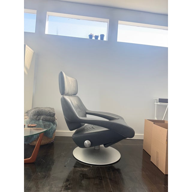 De Sede Contemporary Swivel Lounge Chair by Thomas Althaus for De Sede, 2000s For Sale - Image 4 of 8