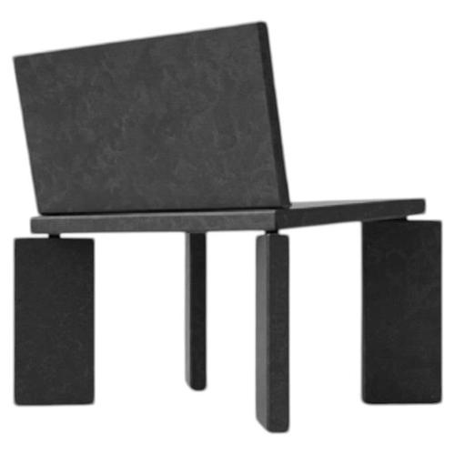 Melts Like Butter Collection Wood Chair in Coffee Finish by Monics+Vieira For Sale - Image 17 of 17