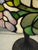 Vintage Mid 20th Century Tiffany Style Stained Glass Table Lamp For Sale - Image 6 of 11