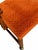 1970's Bernhardt Mid Century Modern Burnt Orange Velvet Rolling Dining Chairs - Set of 4 For Sale - Image 10 of 11
