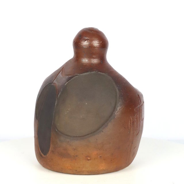 Ceramic Vase by M.A.J for Georges Martin, 1960 For Sale - Image 3 of 12