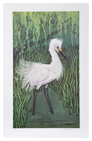 Allen Friedman, Snow Bird, Lithograph