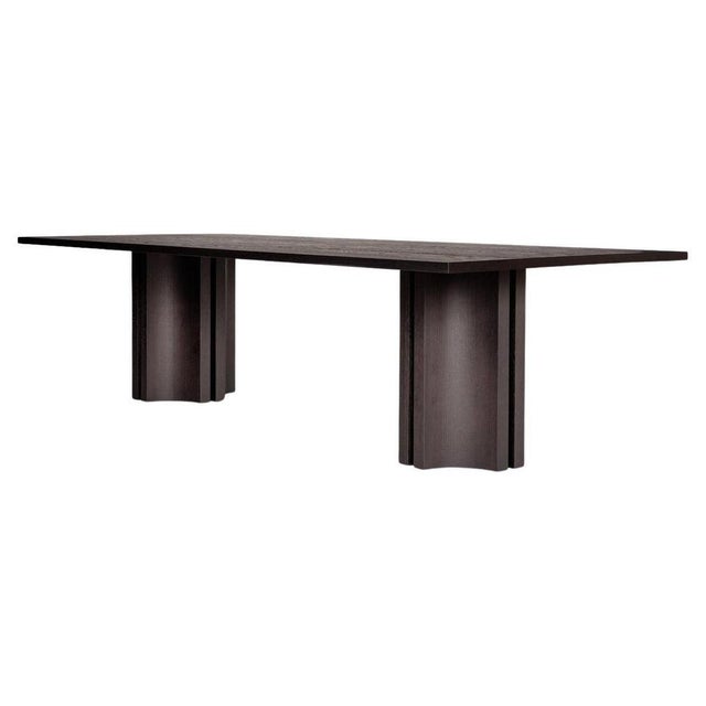 Wood Aperta C1 DB 280 American Walnut Rectangular Dining Table by Mokko Amsterdam For Sale - Image 7 of 7