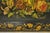 Metal Antique French Country Tole Metal Hand Painted Floral Large Serving Platter Tray For Sale - Image 7 of 15