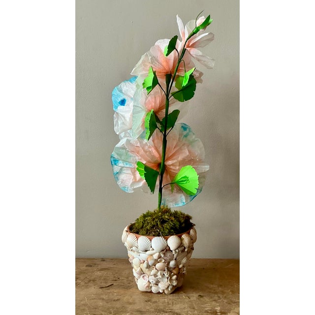 Contemporary Hand Rolled Paper Flowers For Sale - Image 4 of 7