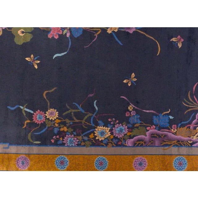1920s Chinese Art Deco Rug For Sale - Image 5 of 11
