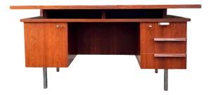 Teak Writing Desk, Denmark, 1960s