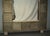 Mid-Century Modern Mid-Century Italian Murano Gold Art Glass and Brass Console Wall Mirror For Sale - Image 3 of 10