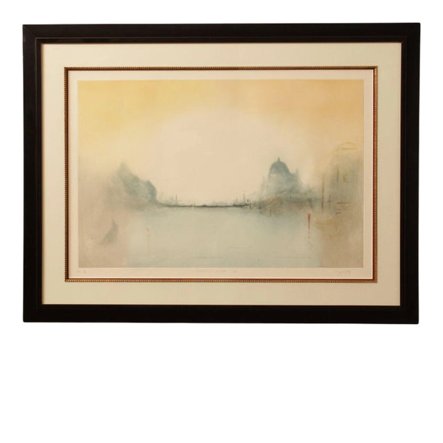 M. J. Wells, 'Morning Mist II' Artist Proof Aquatint For Sale