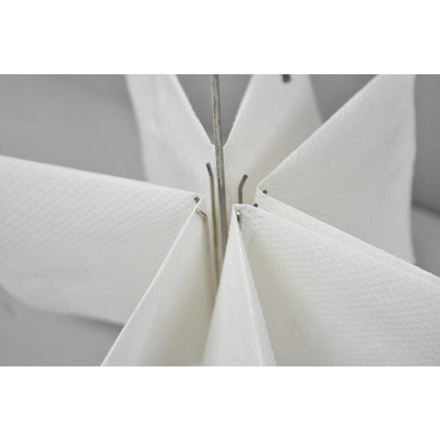 Mid 20th Century Danish Modern Silver Plated Umbrella Cocktail Napkin Holder - a Pair For Sale - Image 11 of 14