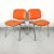 Orange Desk Chair, 1980s For Sale - Image 11 of 11