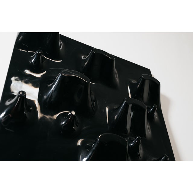 Slab Coat Rack attributed to De Pas, D'Urbino & Lomazzi for Longato, Italy, 1960s For Sale - Image 9 of 17