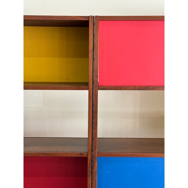 1949 Evans Clark Style Folding Book Case Room Divider For Sale In Tampa - Image 6 of 6