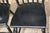 Late 20th Century Vintage S Bent Bros Hitchcock Style Black Stenciled Dining Chairs Set of 4 For Sale - Image 5 of 18
