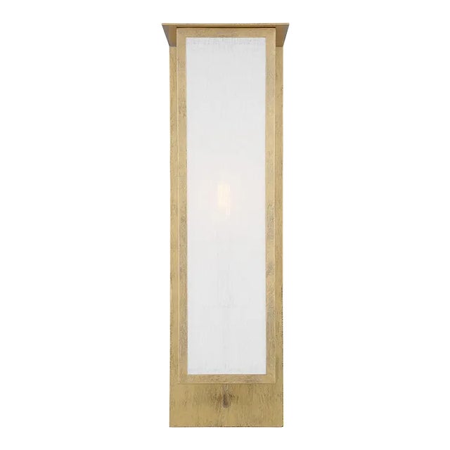 Thom Filicia by Visual Comfort Studio Dresden 1-Light Large Sconce in Coastal Gild For Sale