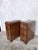 Brown Art Deco Walnut Bedside Cabinets, 1930s, Set of 2 For Sale - Image 8 of 9
