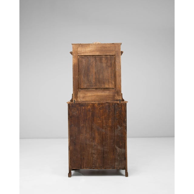 19th Century Belgian Louis XV Oak Cabinet For Sale - Image 10 of 18