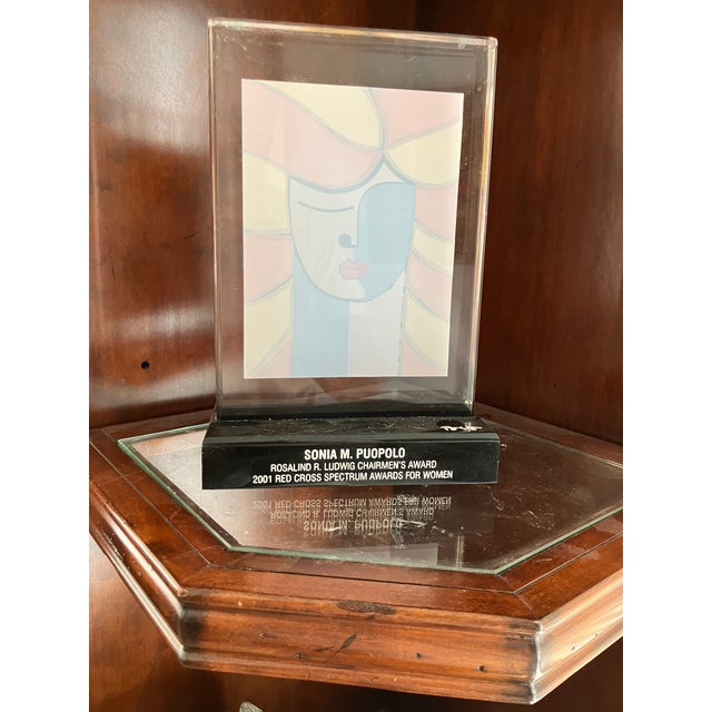 2020s Britto Lucite Lithograph For Sale - Image 5 of 5
