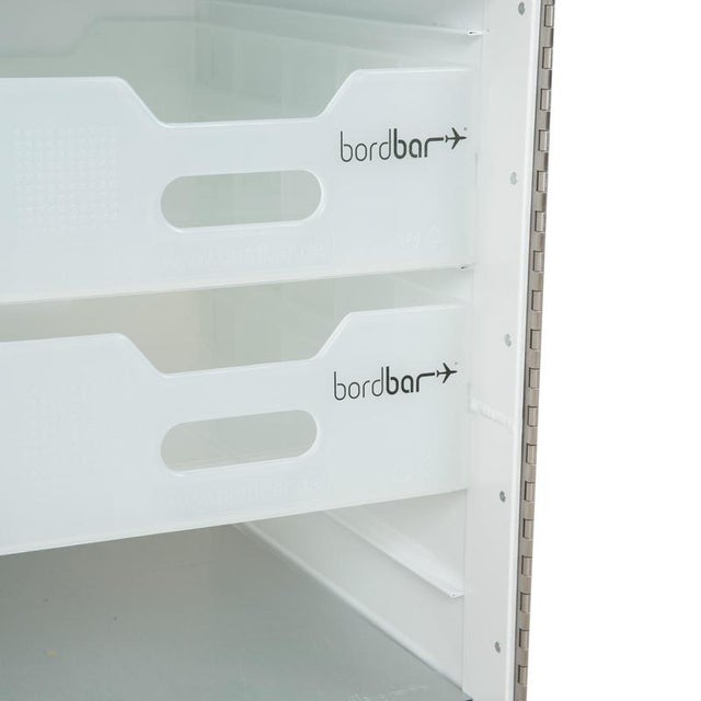 Black Aircraft Trolleys with Box Containers from Bordbar, Set of 2 For Sale - Image 12 of 18