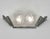 GILLES & DEGUÉ A large pair of French art deco wall sconces. Made around 1930 in nickel plated solid brass or bronze...