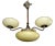 Art Deco Chandelier, 1940s For Sale
