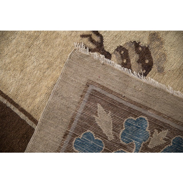 Old New House Antique Peking Carpet - 9'10" X 11'6" For Sale - Image 4 of 17