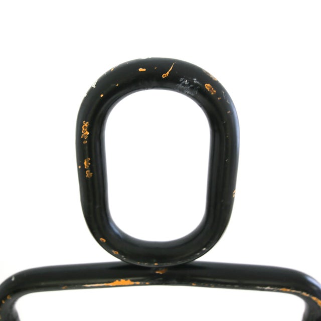 Postmodern Coat Rack in Black C. 1980's For Sale In New York - Image 6 of 9