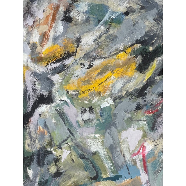 1980s James Brewer Original Abstract For Sale - Image 4 of 6