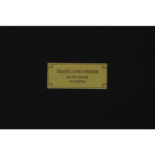 Maitland Smith Etched Carved Decorated Lidded Box For Sale - Image 15 of 15