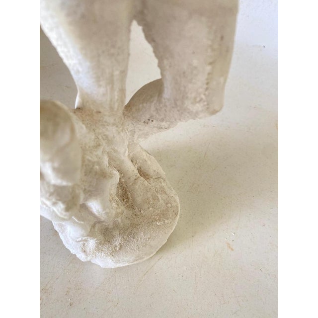 Female Figurine in Marble Powder, France, 20th Century For Sale - Image 14 of 18