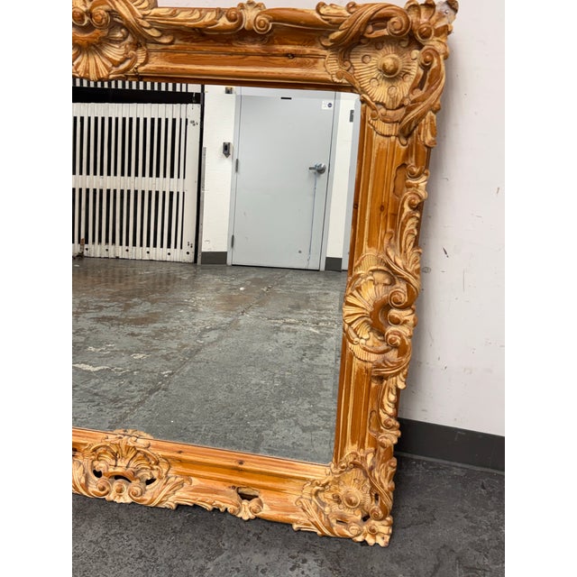 Gold Neoclassical Empire Style Wall Mirror For Sale - Image 8 of 11