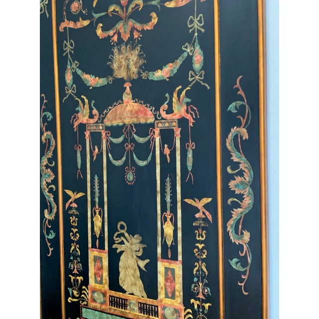 Florentine-Style Neoclassical Decorative Panels — Pair Attribution: Florentine style / in the manner of Florentine studios...