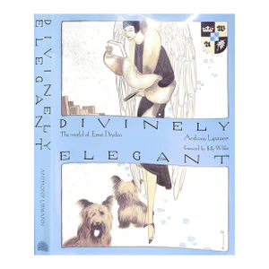 "Divinely Elegant the World of Ernst Dryden" Book, 1989 Lipmann, Anthony