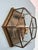 Vintage Italian Hexagonal Ceiling Lamp, 1950s For Sale - Image 4 of 11