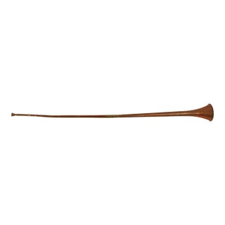 Mid-Late 19th Century English Copper & Brass Coaching Horn For Sale