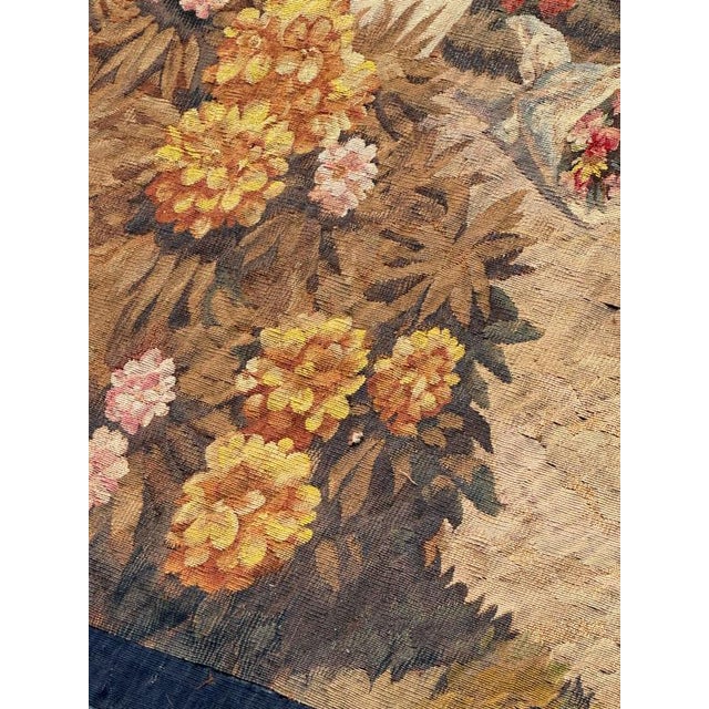 Antique French Silk Beauvais Tapestry by Georges Leroux, 1930s For Sale - Image 15 of 18