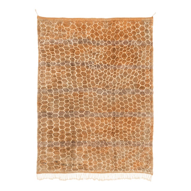 Hand-Knotted Wool Premium Rug by Azele Studio For Sale