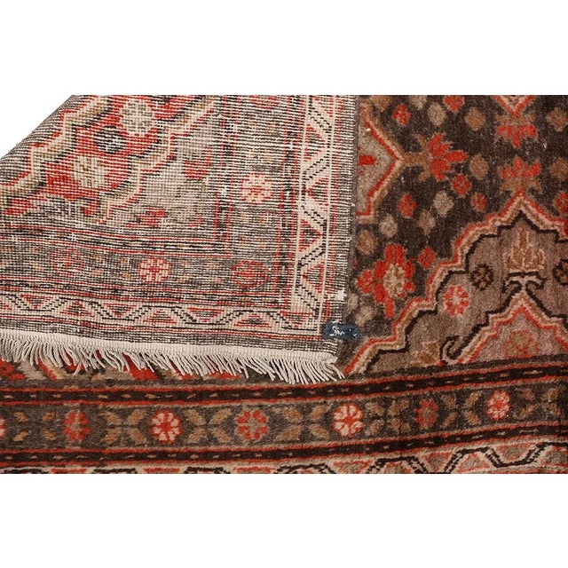 2'x16' Vintage Samarkand Runner Rug | Rare Long & Slender Vintage Runner Rug For Sale - Image 4 of 8