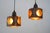 Brutalist Copper and Glass Pendant Lamps by Nanny Still for Raak Amsterdam, 1960s, Set of 2 For Sale - Image 5 of 15