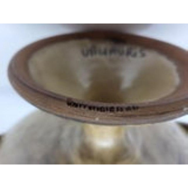 Ceramic Bowl with Floral Decoration from Vallauris, France, 1960 For Sale - Image 9 of 10