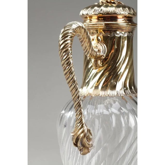 Crystal Beverage Service by Maison Boin-Taburet, Set of 9 For Sale - Image 14 of 18