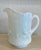 Mid 20th Century Mid 20th-Century Wreathed Cherry Milk Glass Creamer by l.g. Wright Glass For Sale - Image 5 of 13