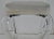 Rolling Stool on Acrylic Legs For Sale In Nashville - Image 6 of 7