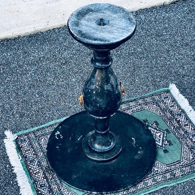 Mid-Century Italian Marble Drinks Table or Plant Stand For Sale - Image 12 of 12