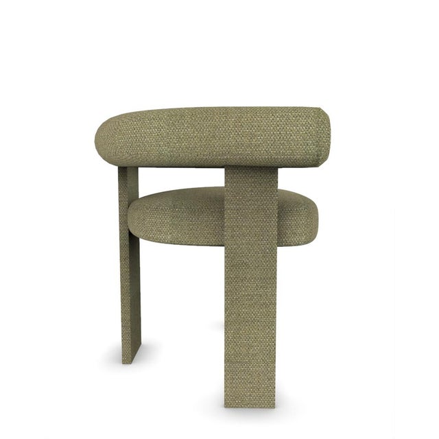 Contemporary Collector Modern Cassette Chair in Safire 0005 by Alter Ego For Sale - Image 3 of 7