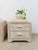 Pair of Vintage Pencil Reed Rattan Nightstand Coastal Hollywood Regency Tables For Sale In Tampa - Image 6 of 11