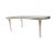 A white antique-mirrored Remy cocktail table with a nod of mid-century charm, made by Mr. Brown Home. It’s sculptural,...